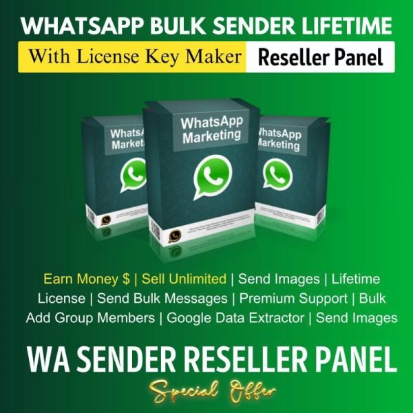 WA Sender: #1 WhatsApp Bulk Marketing Software