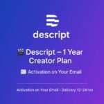 Descript Creator Plan